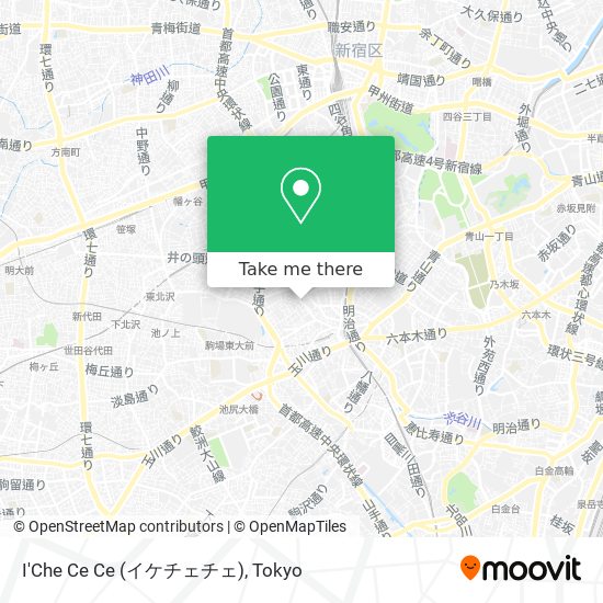 I'Che Ce Ce (イケチェチェ) map