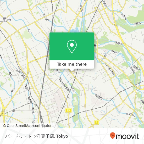 パ・ドゥ・ドゥ洋菓子店 map