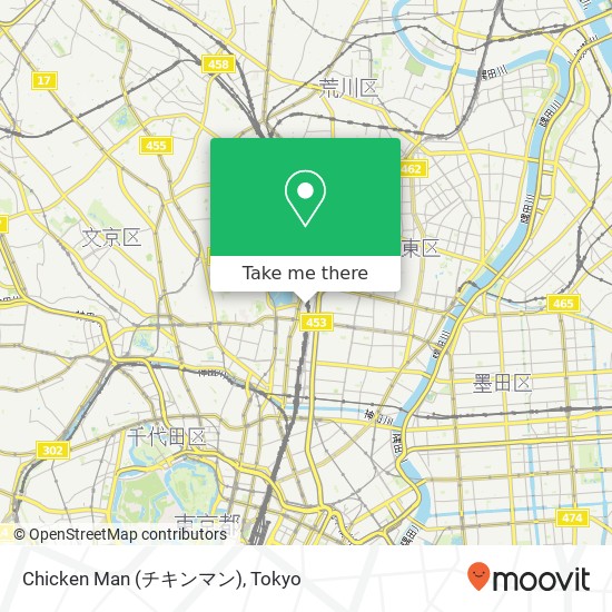 Chicken Man (チキンマン) map