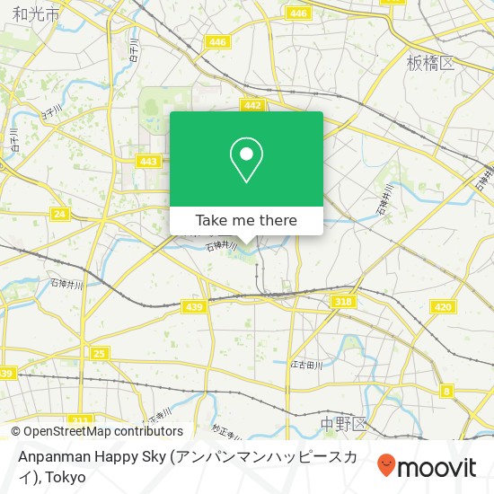Anpanman Happy Sky (アンパンマンハッピースカイ) map