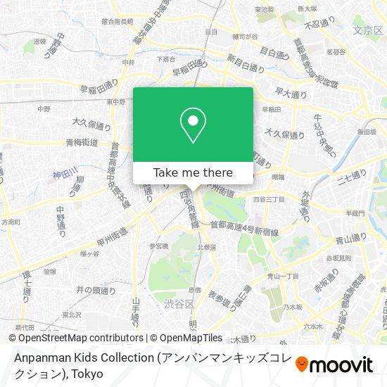 Anpanman Kids Collection (アンパンマンキッズコレクション) map
