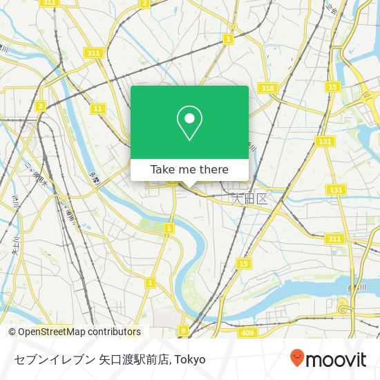 セブンイレブン 矢口渡駅前店 map