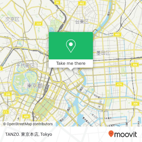 TANZO. 東京本店 map