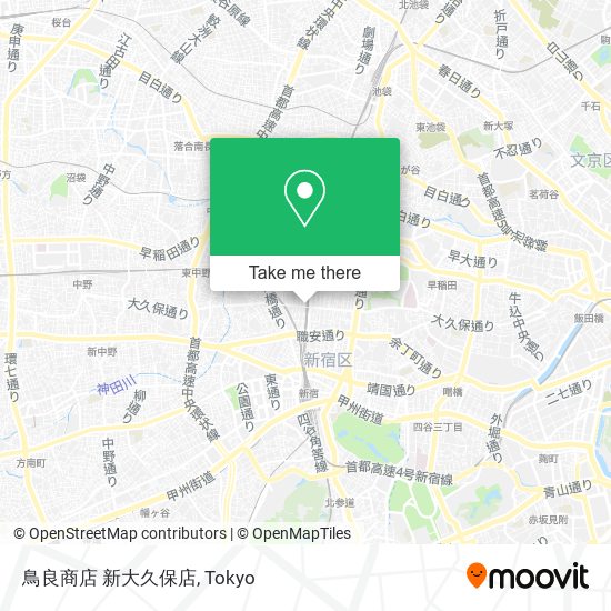 鳥良商店 新大久保店 map