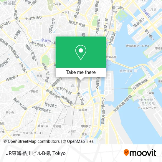 JR東海品川ビルB棟 map