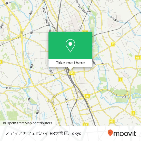 メディアカフェポパイ RR大宮店 map