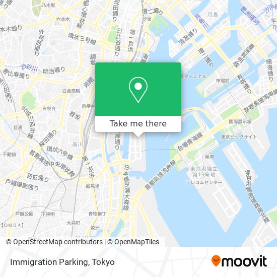 Immigration Parking map