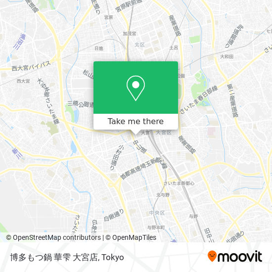 博多もつ鍋 華雫 大宮店 map