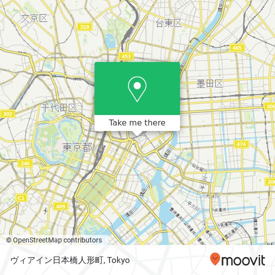ヴィアイン日本橋人形町 map
