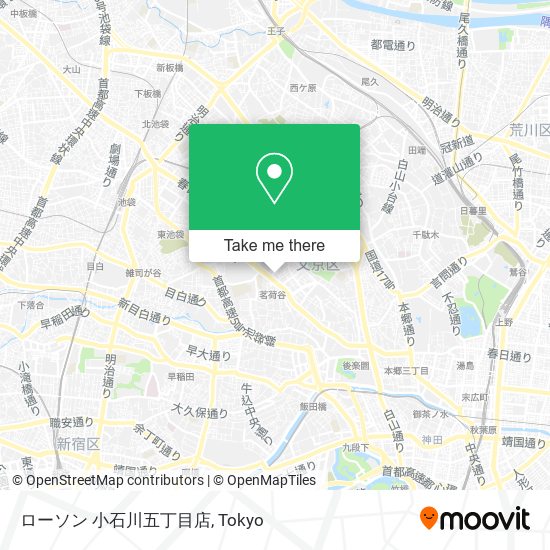 ローソン 小石川五丁目店 map