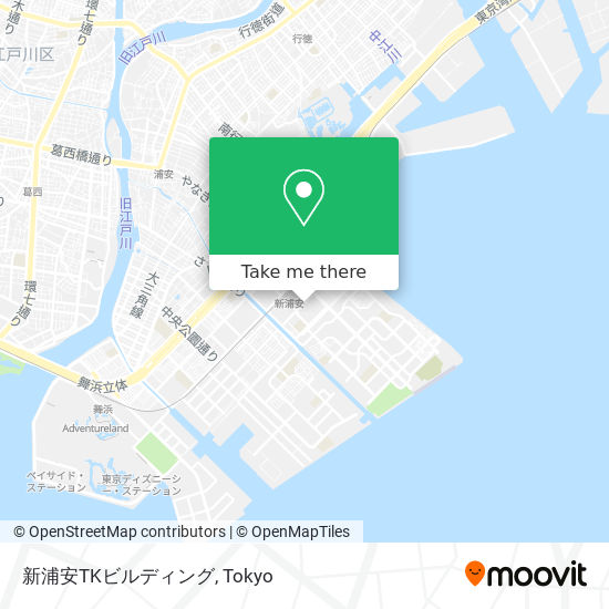 新浦安TKビルディング map