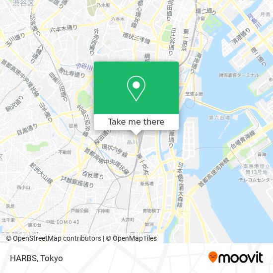 How To Get To Harbs In 品川区 By Metro Or Bus Moovit