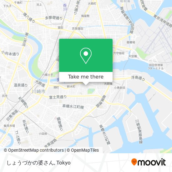 しょうづかの婆さん map