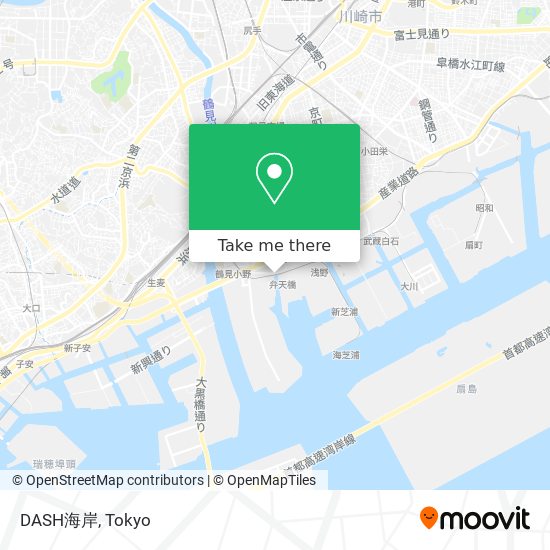 DASH海岸 map