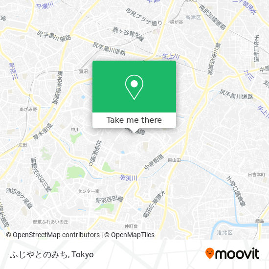 ふじやとのみち map