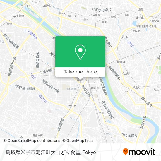 鳥取県米子市淀江町大山どり食堂 map