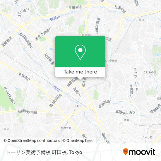 トーリン美術予備校 町田校 map