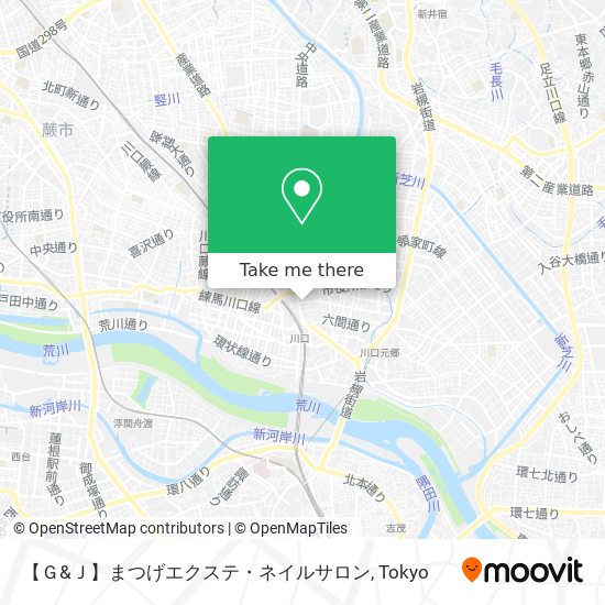 How To Get To ｇ ｊ まつげエクステ ネイルサロン In 川口市 By Metro Or Bus