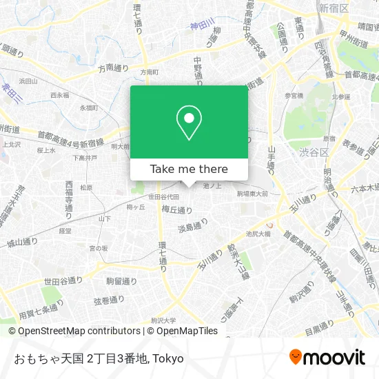 おもちゃ天国 2丁目3番地 map