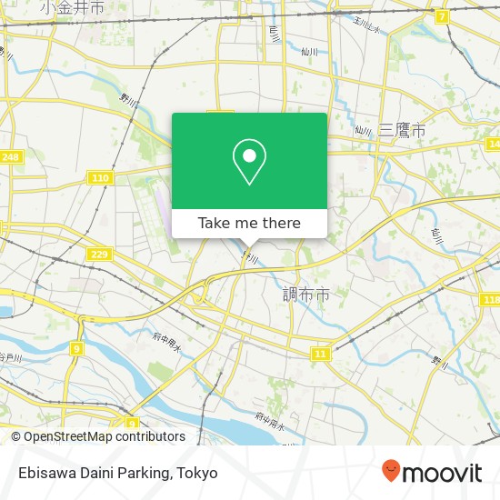 Ebisawa Daini Parking map