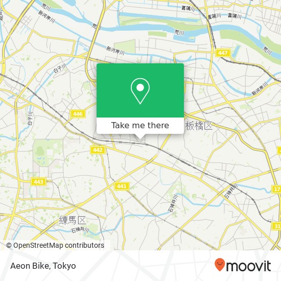 Aeon Bike map