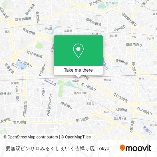 愛無双ピンサロみるくしぇいく吉祥寺店 map