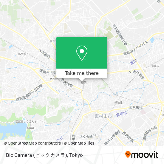Bic Camera (ビックカメラ) map