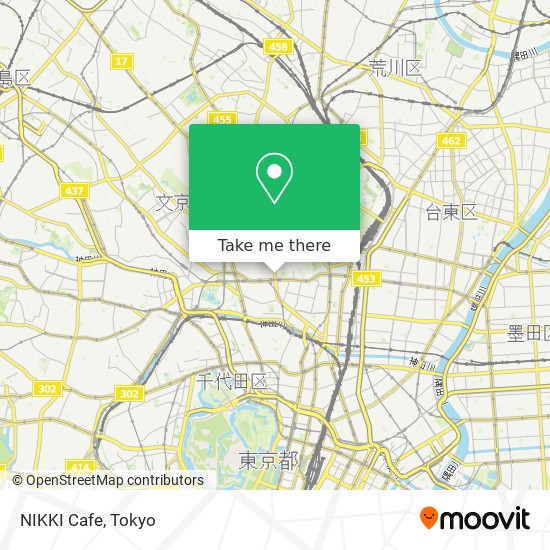 NIKKI Cafe map