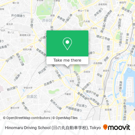 How To Get To Hinomaru Driving School 日の丸自動車学校 In 目黒区 By Bus Moovit