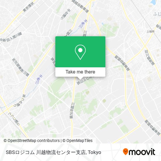 SBSロジコム 川越物流センター支店 map