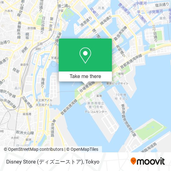 Disney Store (ディズニーストア) map