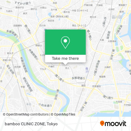 bamboo CLINIC ZONE map