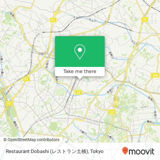 Restaurant Dobashi (レストラン土橋) map