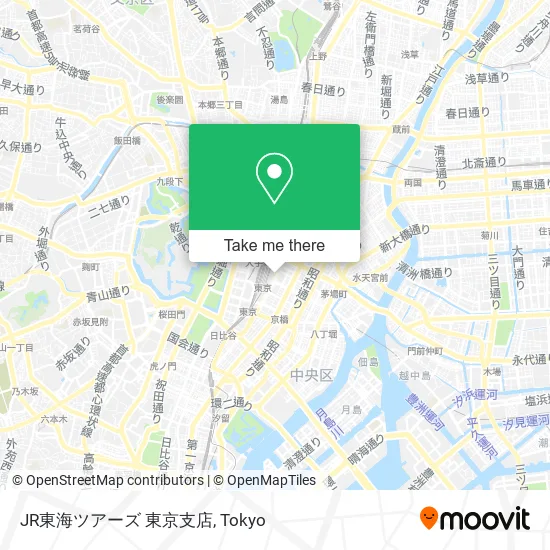 JR東海ツアーズ 東京支店 map