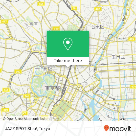 JAZZ SPOT Step! map