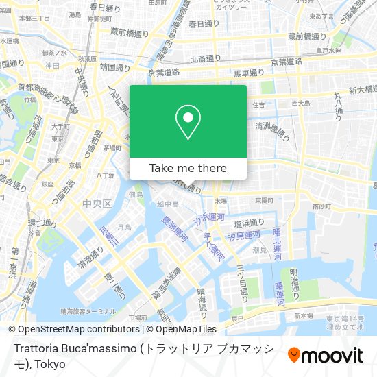 Trattoria Buca'massimo (トラットリア ブカマッシモ) map