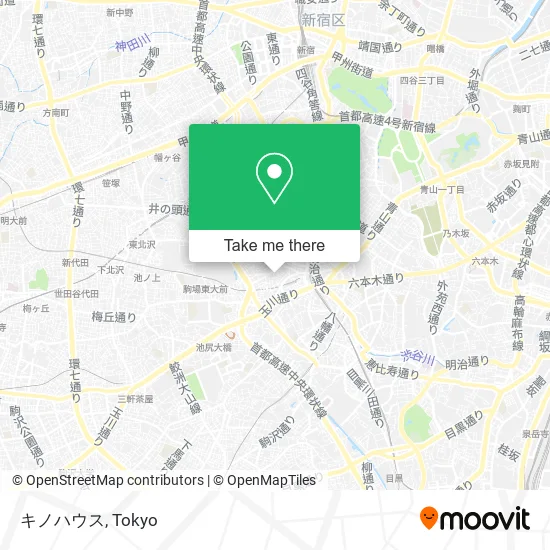 キノハウス map