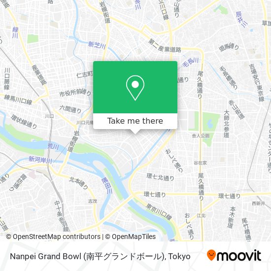 Nanpei Grand Bowl (南平グランドボール) map
