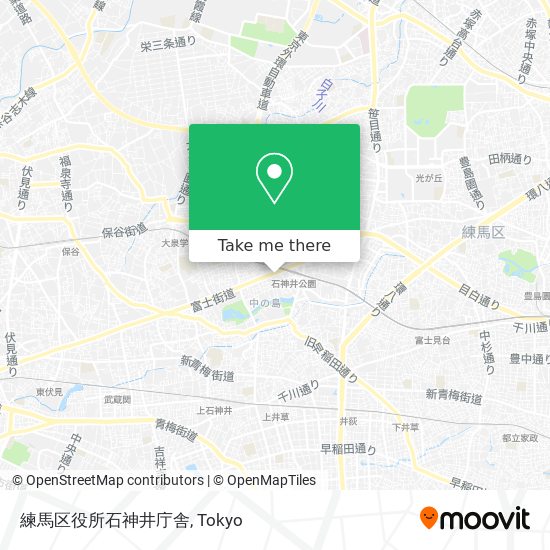 練馬区役所石神井庁舎 map
