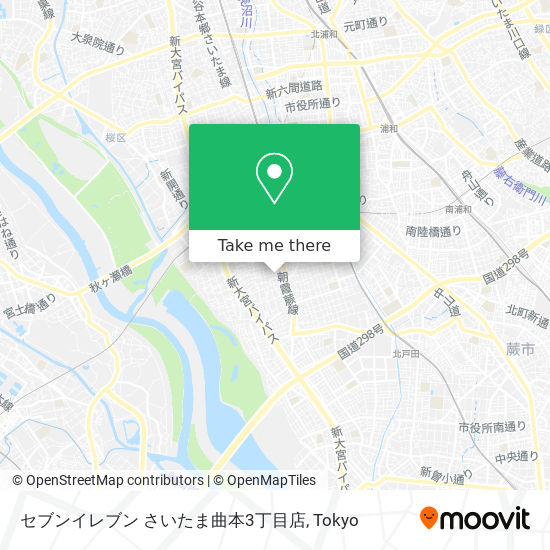 セブンイレブン さいたま曲本3丁目店 map