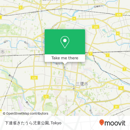 下連雀きたうら児童公園 map