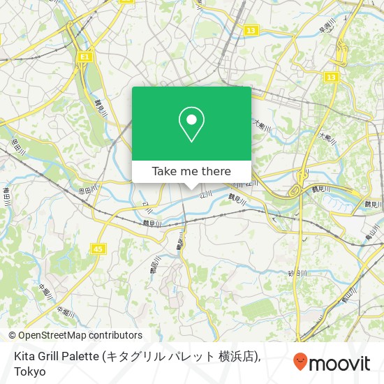 Kita Grill Palette (キタグリル パレット 横浜店) map