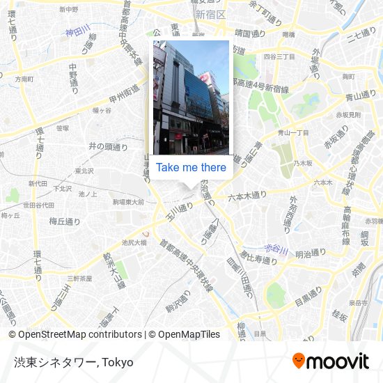 渋東シネタワー map