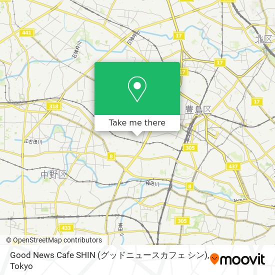 Good News Cafe SHIN (グッドニュースカフェ シン) map