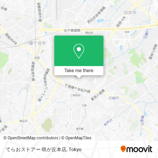 てらおストアー 咲が丘本店 map