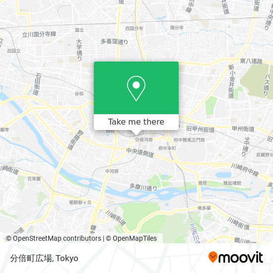 分倍町広場 map