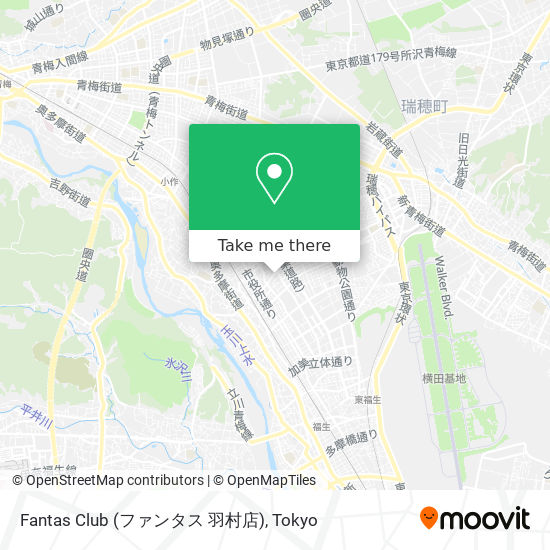 Fantas Club (ファンタス 羽村店) map