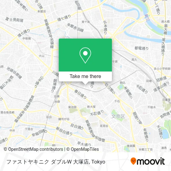ファストヤキニク ダブルW 大塚店 map