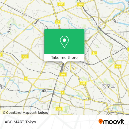 ABC-MART map