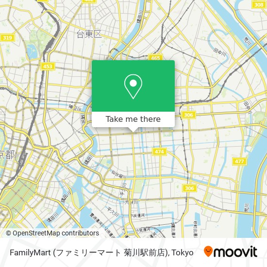 FamilyMart (ファミリーマート 菊川駅前店) map